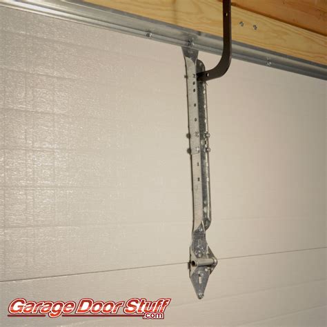 metal bracket for garage door opener|16' garage door reinforcement bracket.